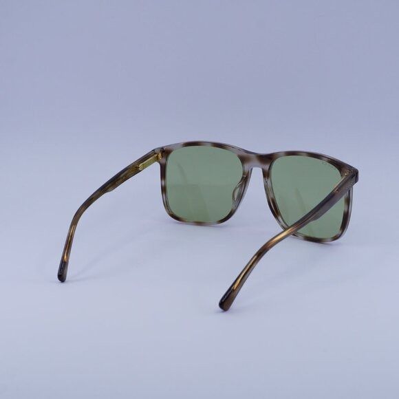 Gucci Gucci GG1041S 004 Sunglasses Havana Square Frame Size ONE SIZE - 10 Thumbnail