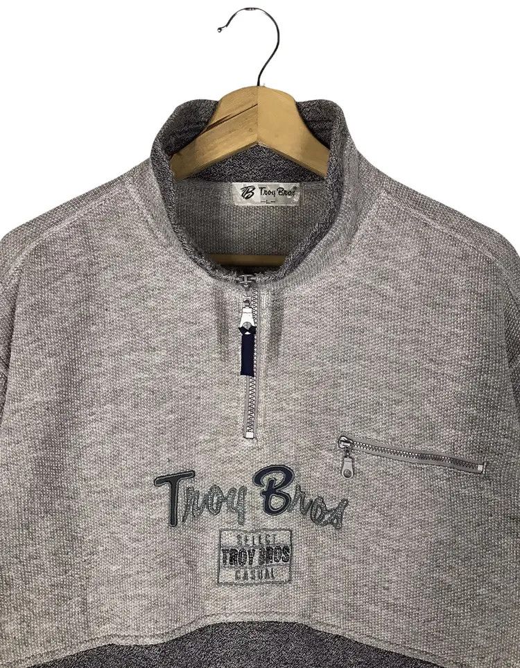 Japanese Brand Troy Bros Sweatshirts Size US L / EU 52-54 / 3 - 3 Thumbnail