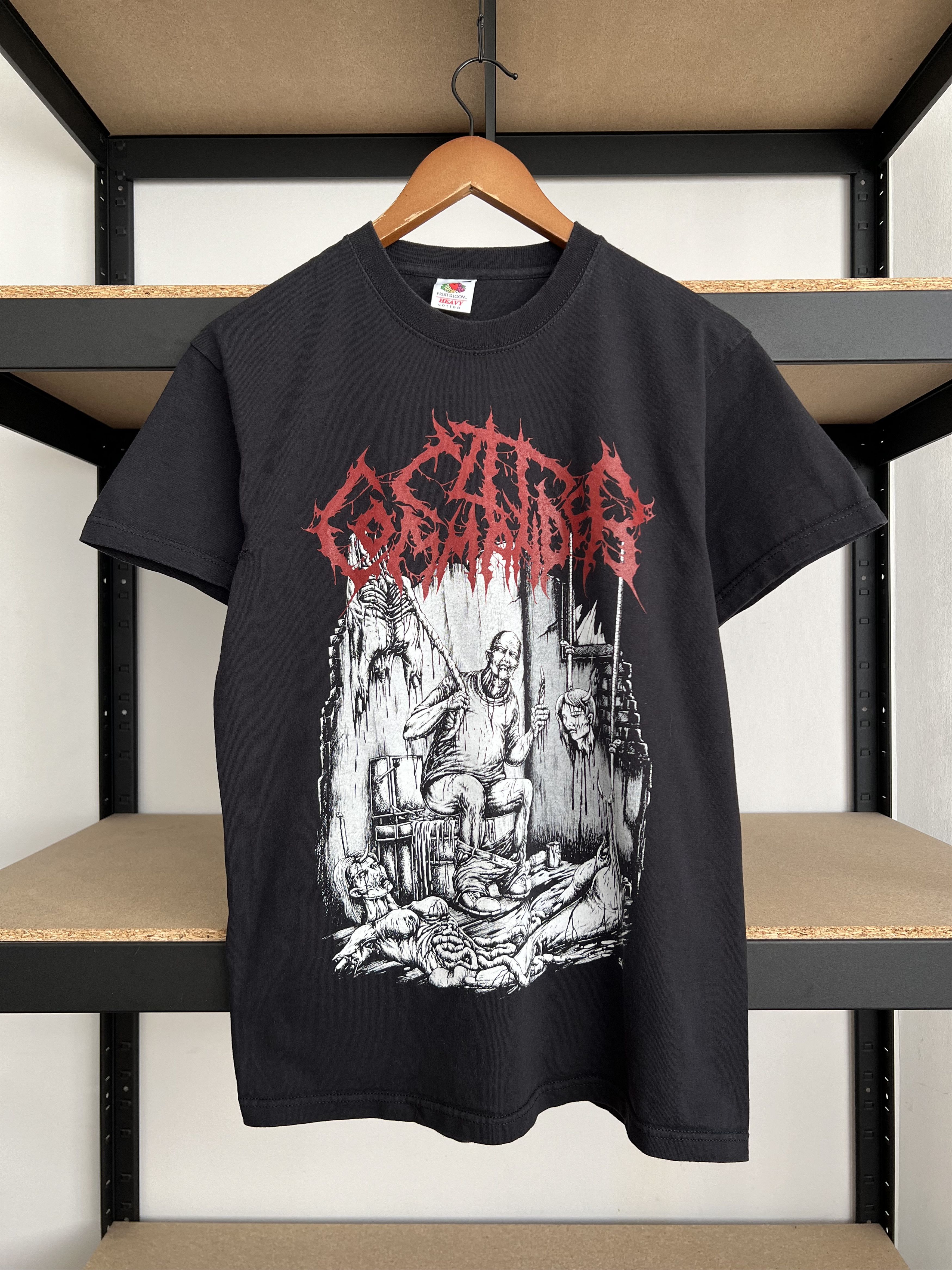 Vintage 2000s Clit Commander Brutal Death Metal Band T-shirt