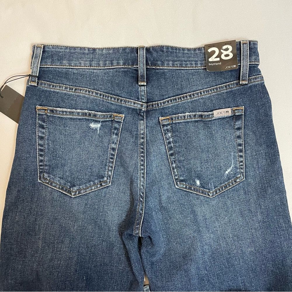 Joe's NWT New $189 Joe's Boyfriend Rolled Hem Jeans Size 28 Size 28" / US 6 / IT 42 - 7 Thumbnail