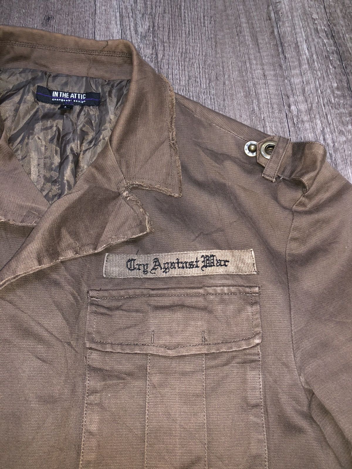 In The Attic × Vintage In The Attic Punk Jacket Japanese Brand Size 40L - 11 Thumbnail