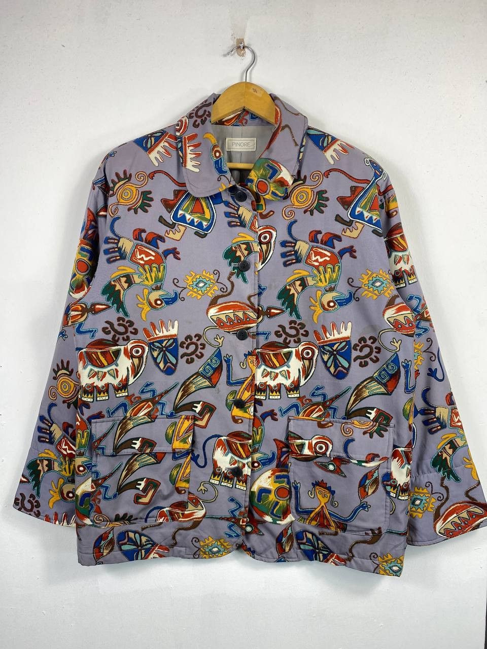 Japanese Brand vintage japanese brand native art jacket nice design Size XXL / US 16-18 / IT 52-54 - 1 Thumbnail