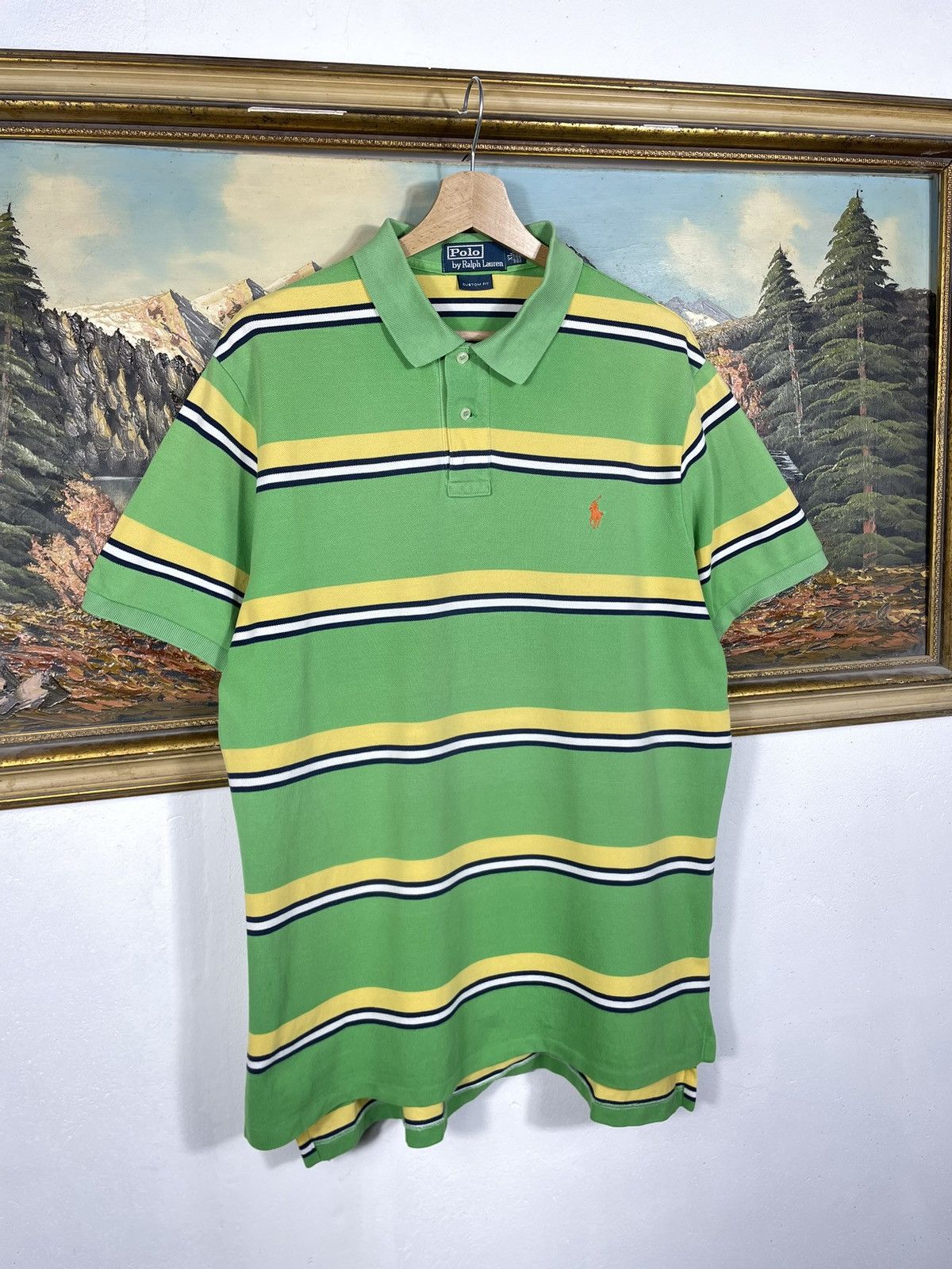 Polo Ralph Lauren Ralph Lauren Short Sleeve Polo T-shirt Tee Chief Keef Swag Size US XL / EU 56 / 4 - 2 Thumbnail