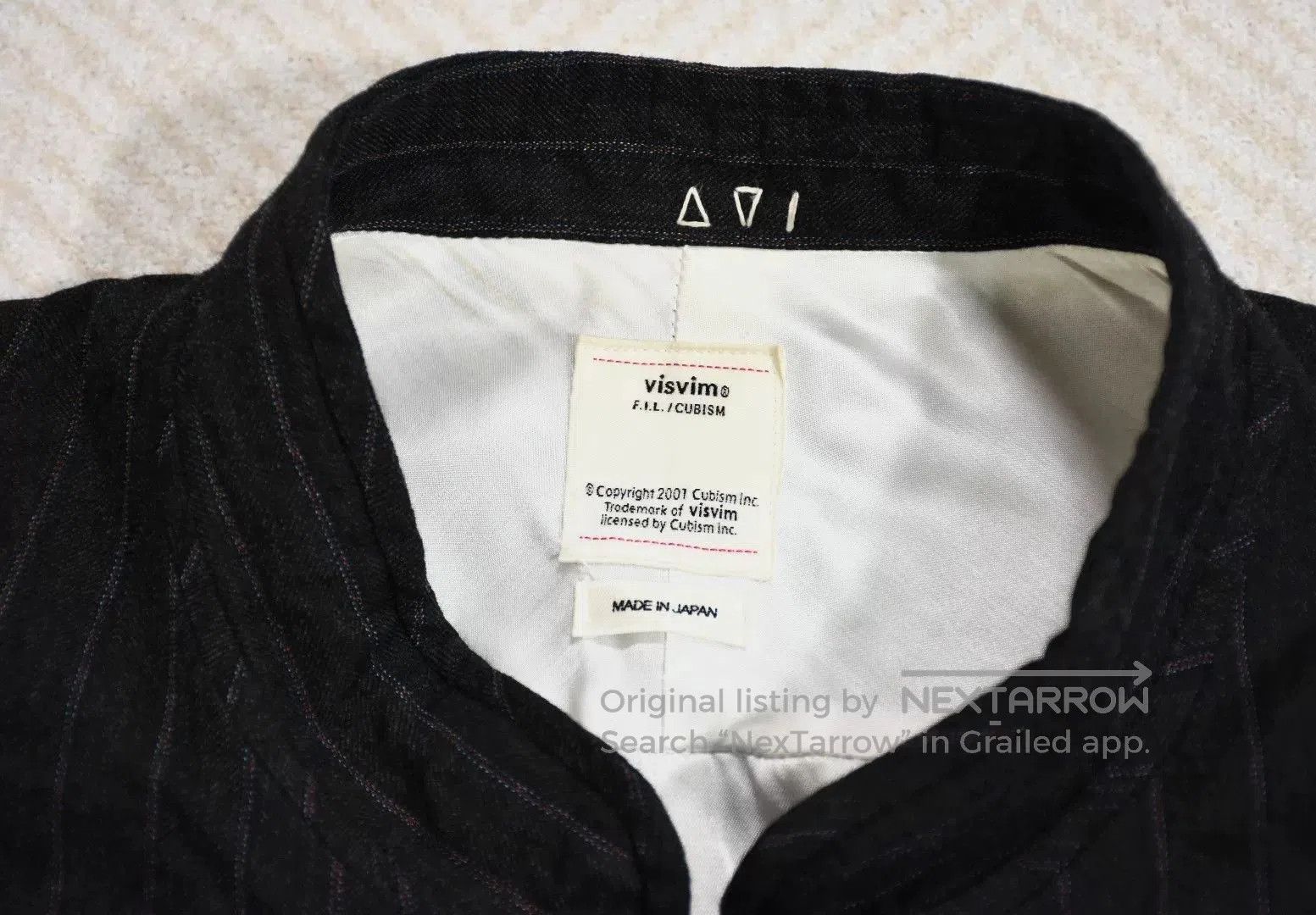 Visvim Visvim Dharma Shirt Santome Stripe Wool Shirt. Size US XL / EU 56 / 4 - 8 Thumbnail