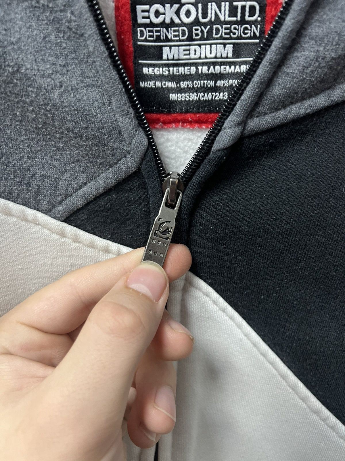 Ecko Unltd. Vintage Ecko Unltd zip up hoodie Size US M / EU 48-50 / 2 - 8 Thumbnail