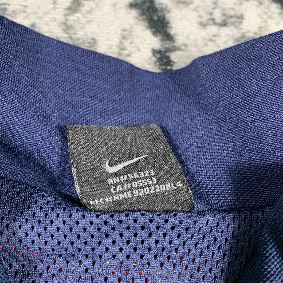 Nike × Vintage Vintage 90’s Nike USA Big Logo Football Zip Jacket Rare Size US XL / EU 56 / 4 - 14 Thumbnail