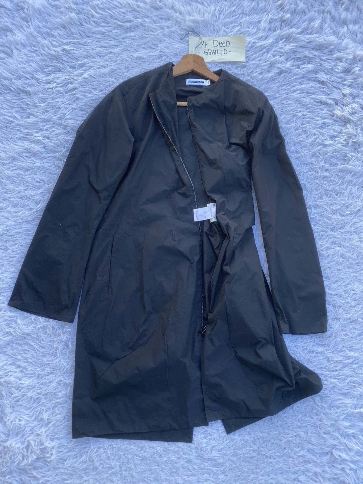 Jil Sander Rare JIL SANDER Raincoat Nylon Jacket Size US S / EU 44-46 / 1 - 7 Thumbnail