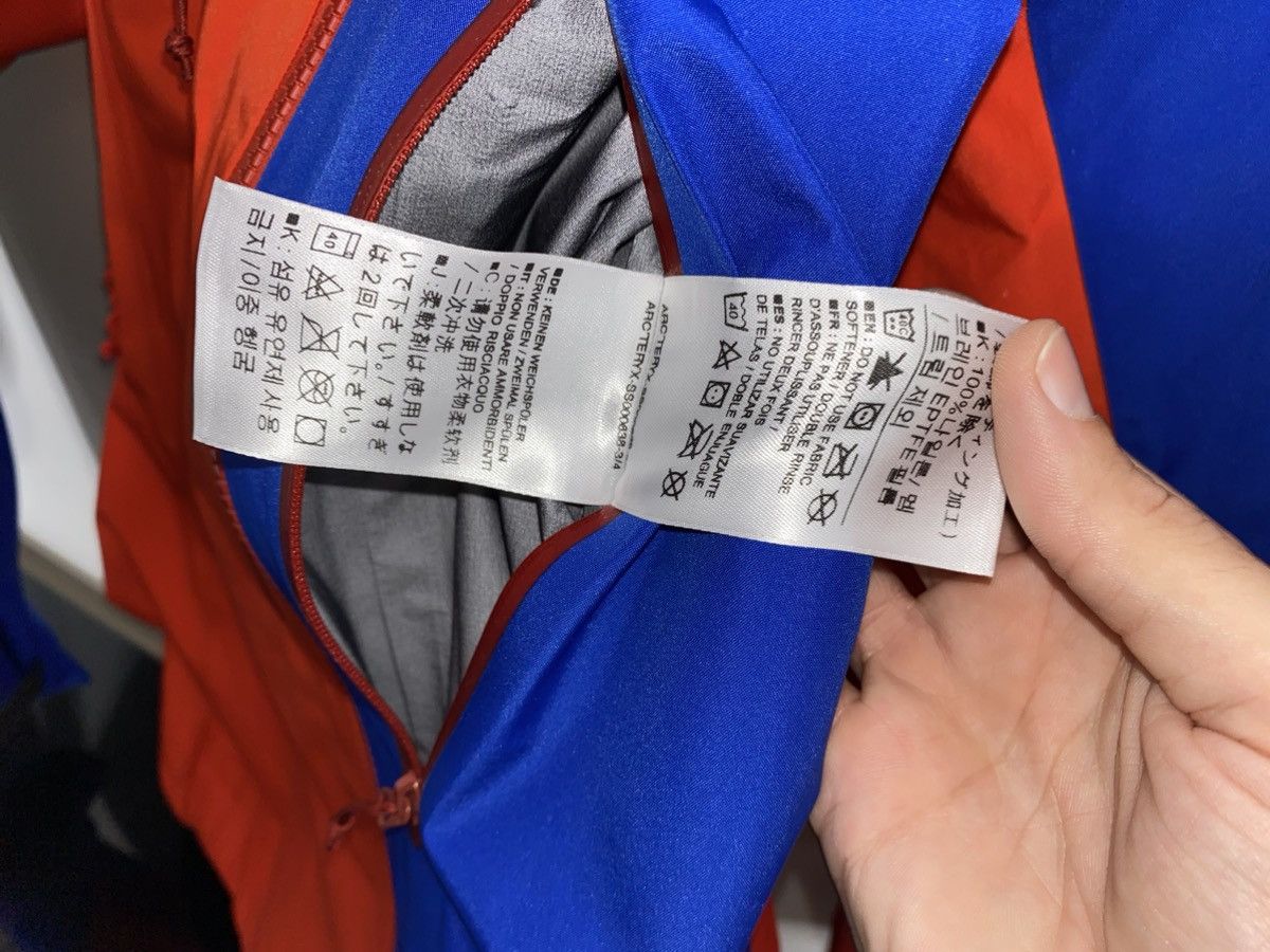 Arc'teryx × Goretex Arcteryx Alpha SV Color Blocked Regear Jacket Size US S / EU 44-46 / 1 - 9 Thumbnail