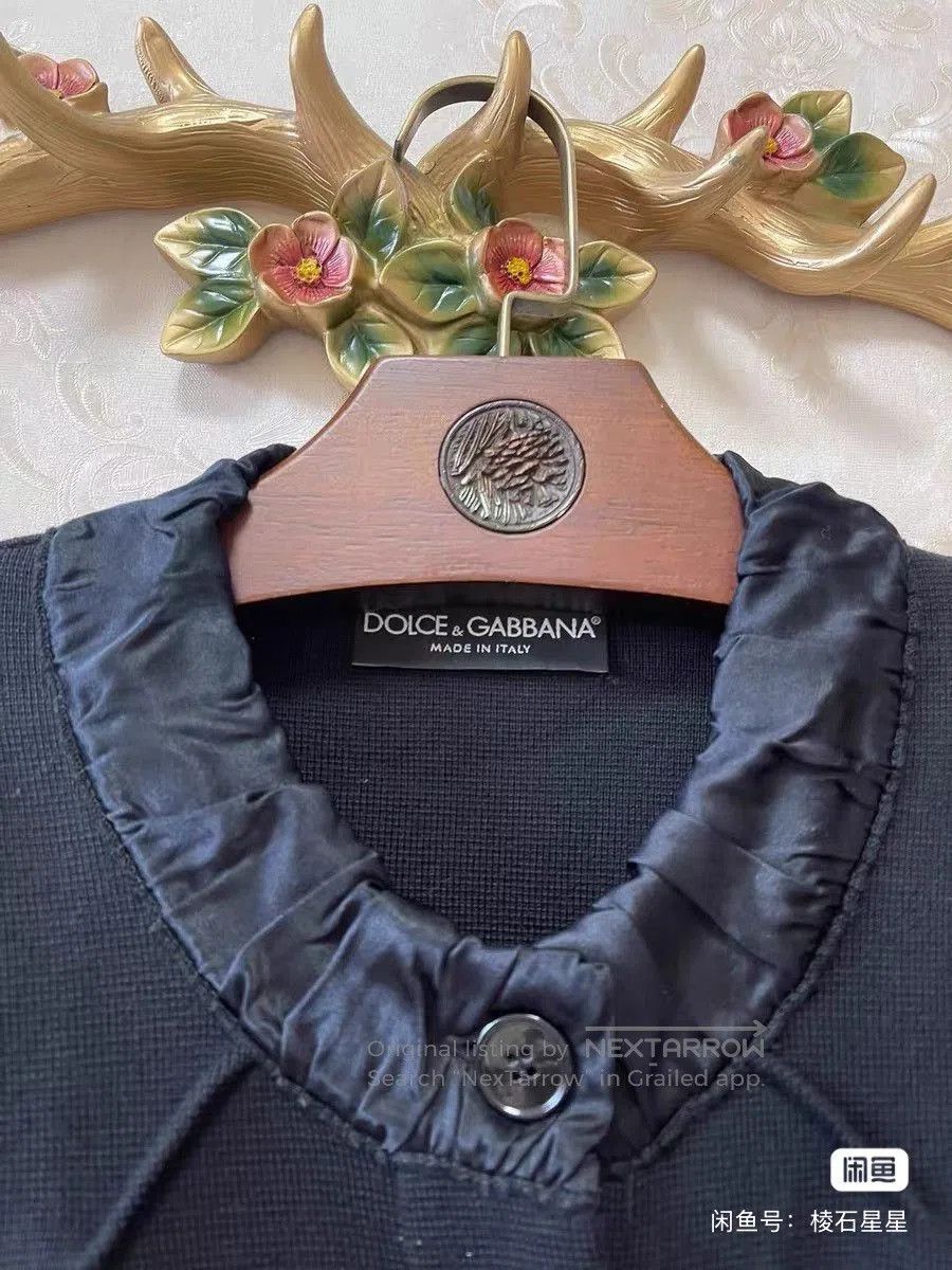Dolce & Gabbana DG Wool Silk Chanel-style Coat. Size M / US 6-8 / IT 42-44 - 7 Thumbnail