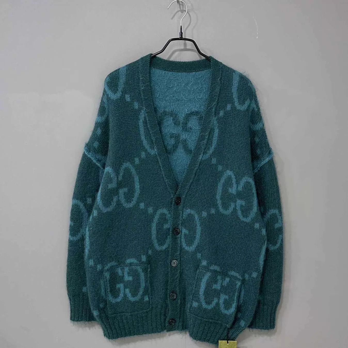 Gucci Gucci double-faced mohair all-over print cardigan S Size US S / EU 44-46 / 1 - 1 Thumbnail