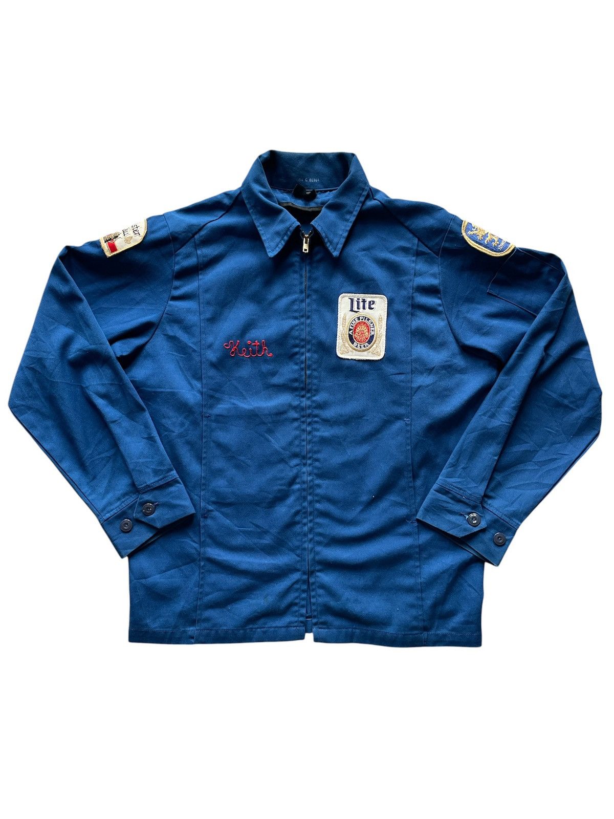 Vintage Vintage UNITOG Miller Lite Lowenbrau Meister Brau Jacket Size US L / EU 52-54 / 3 - 1 Thumbnail