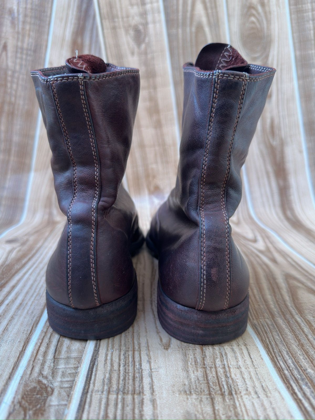 Guidi Guidi 210 Soft Horse Leather Front Zip up Boots Size US 7 / IT 37 - 10 Thumbnail
