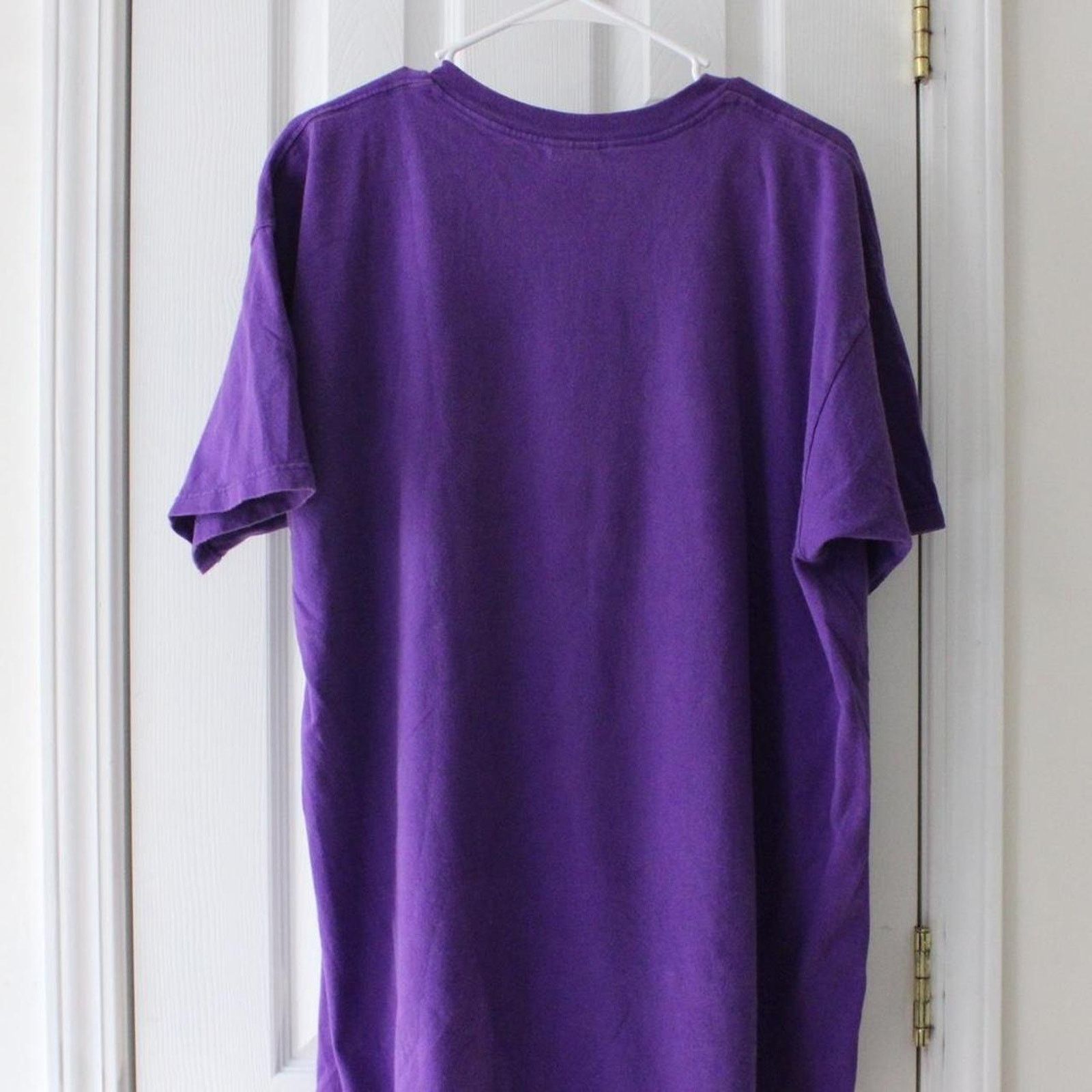& Other Stories Purple Vintage Y2K Mardi Gras Jester Clown Graphic Tee Size US XL / EU 56 / 4 - 5 Thumbnail