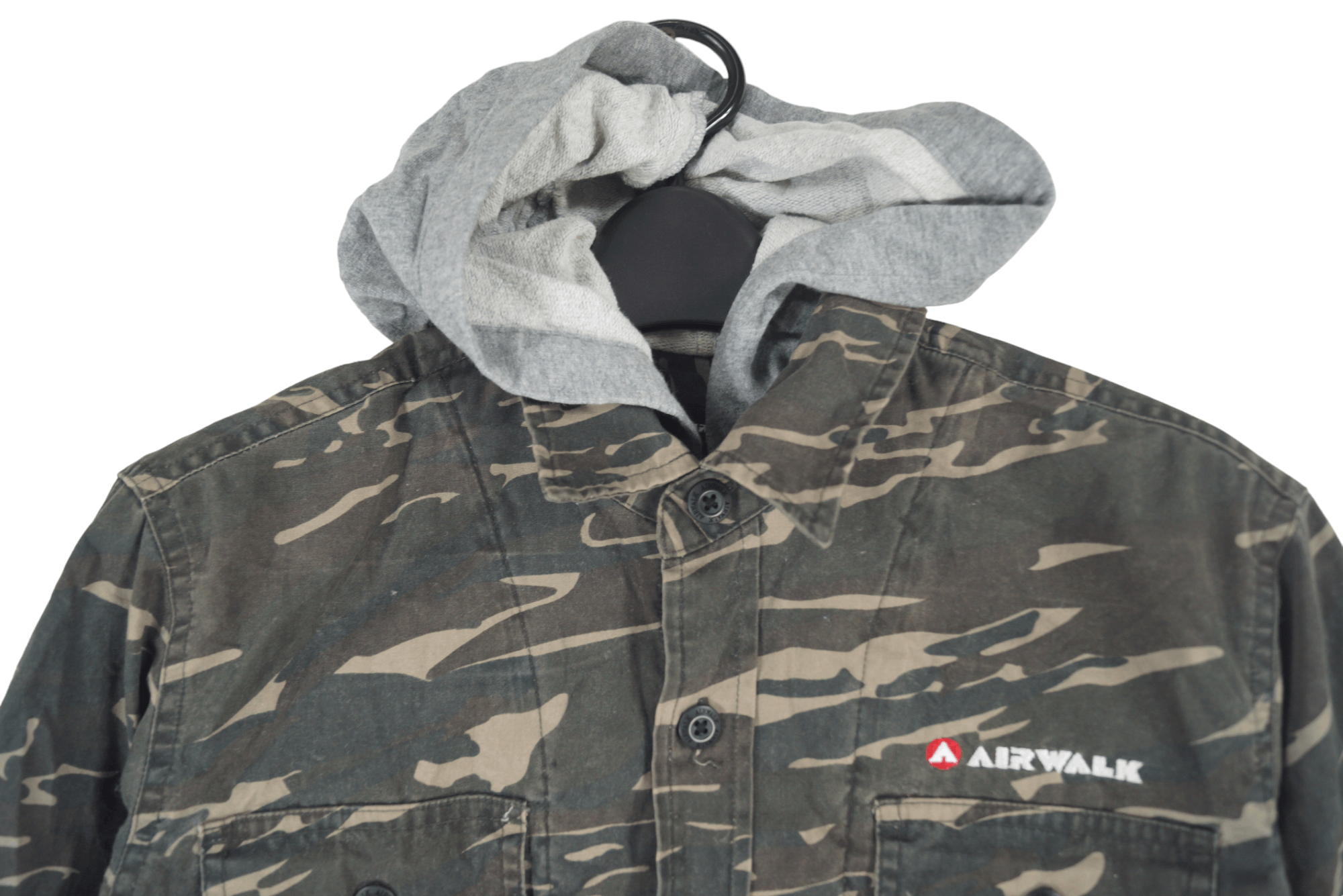 Airwalk × Vintage Vintage Airwalk Jacket Hoodie Camo Nice Design Size US S / EU 44-46 / 1 - 2 Thumbnail