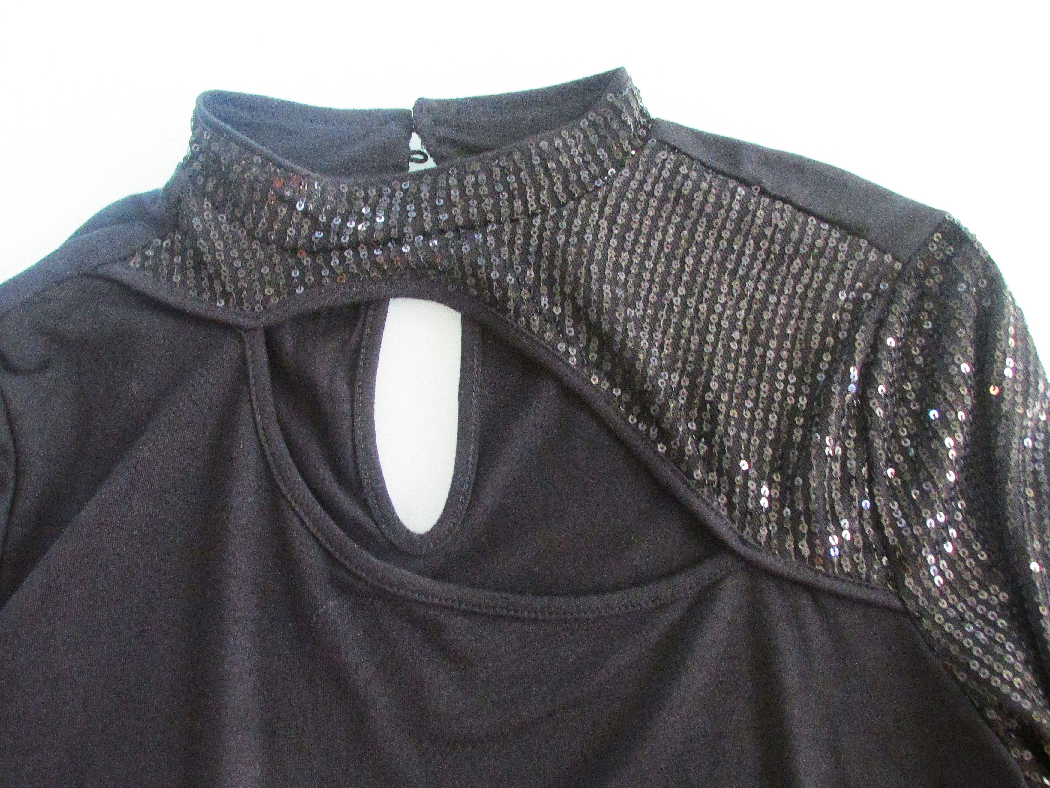 Other NY & Co. (NWT) Women's Sequined Knit Top Size Med Size M / US 6-8 / IT 42-44 - 3 Thumbnail