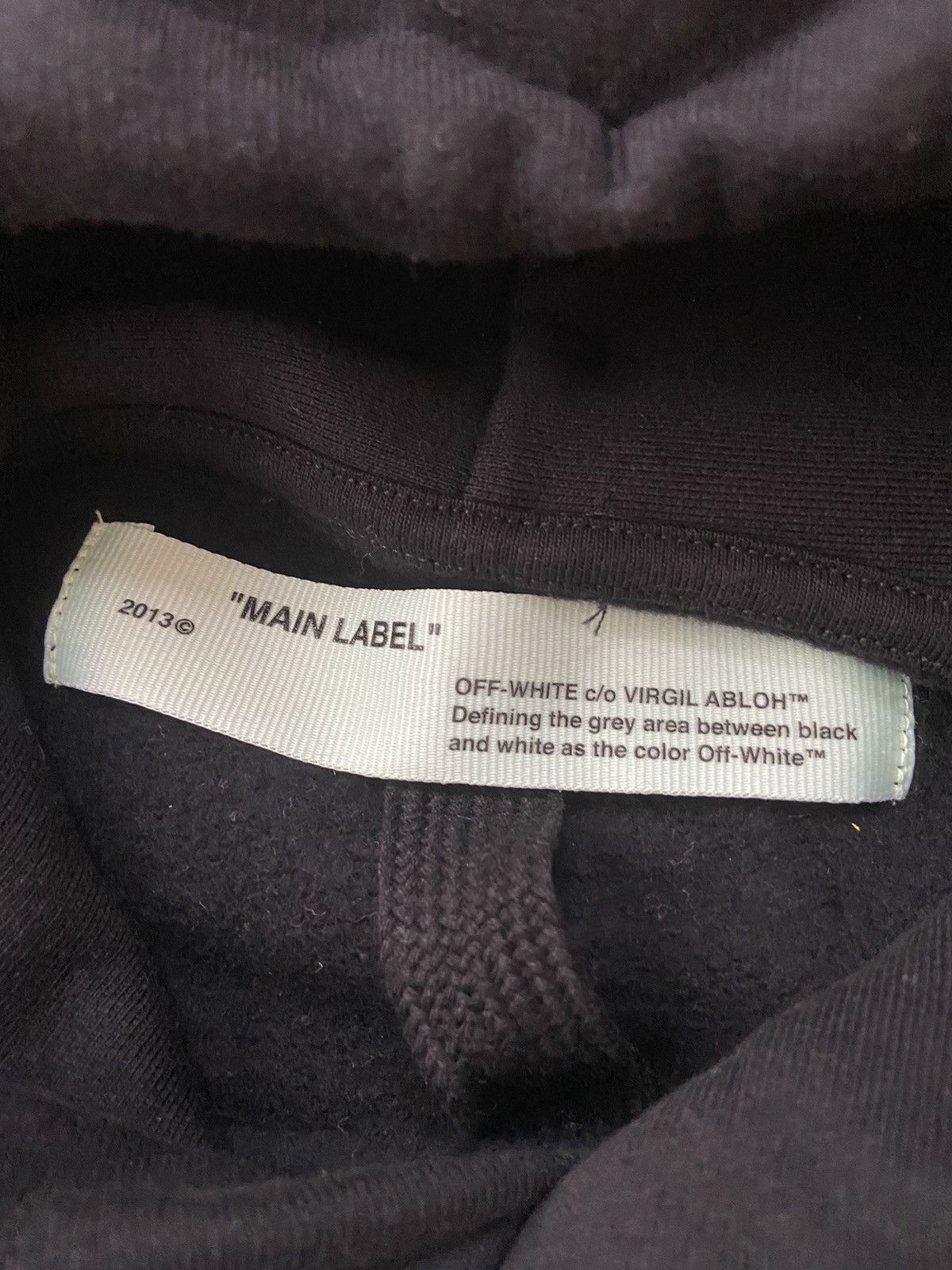 Off-White Off-White Business Casual Bernini FW2019 Black Hoodie Size US S / EU 44-46 / 1 - 9 Thumbnail