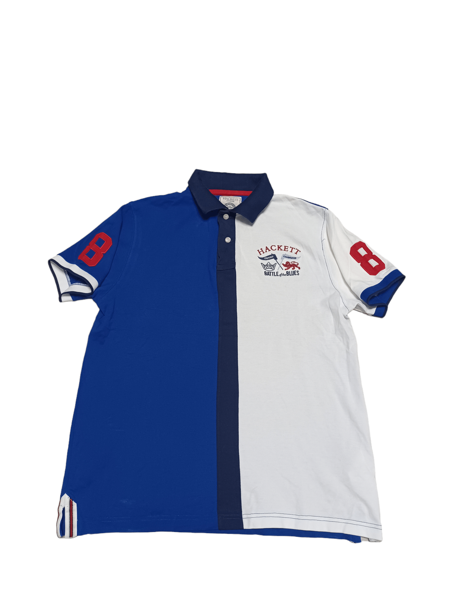 Hackett CAMBRIDGE VS OXFORD HACKETT LONDON EMBROIDERED POLO SHIRT Size US XL / EU 56 / 4 - 1 Thumbnail