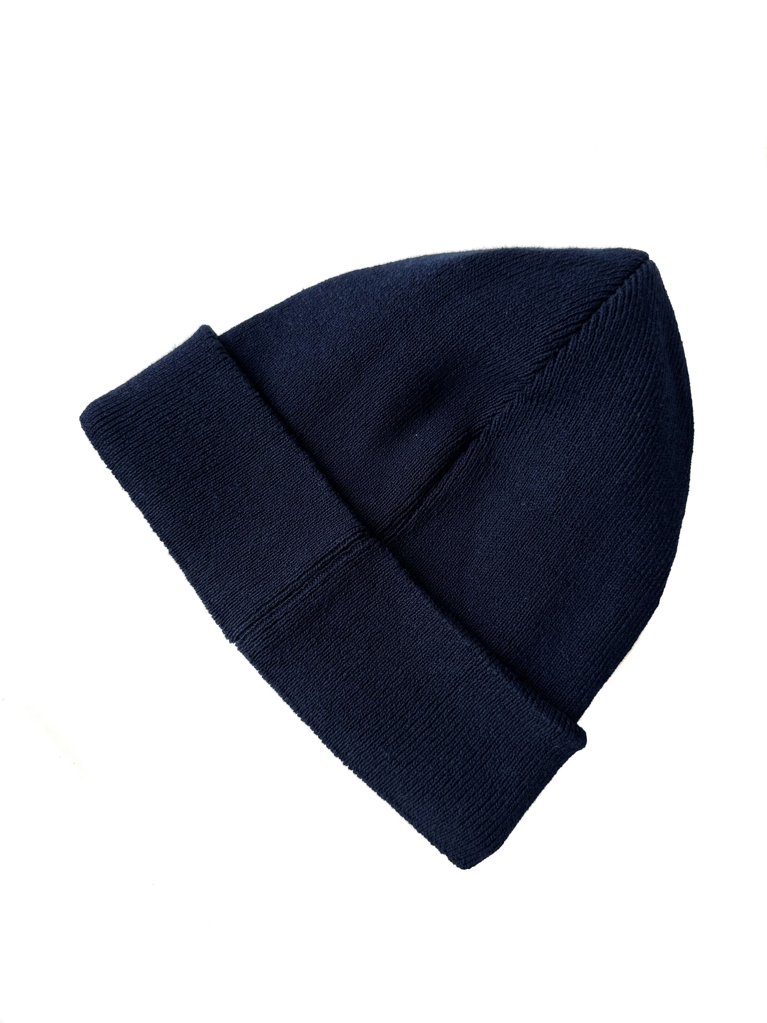 Norse Projects Norse Projects Navy MYA Cotton Beanie hat Size ONE SIZE - 3 Thumbnail