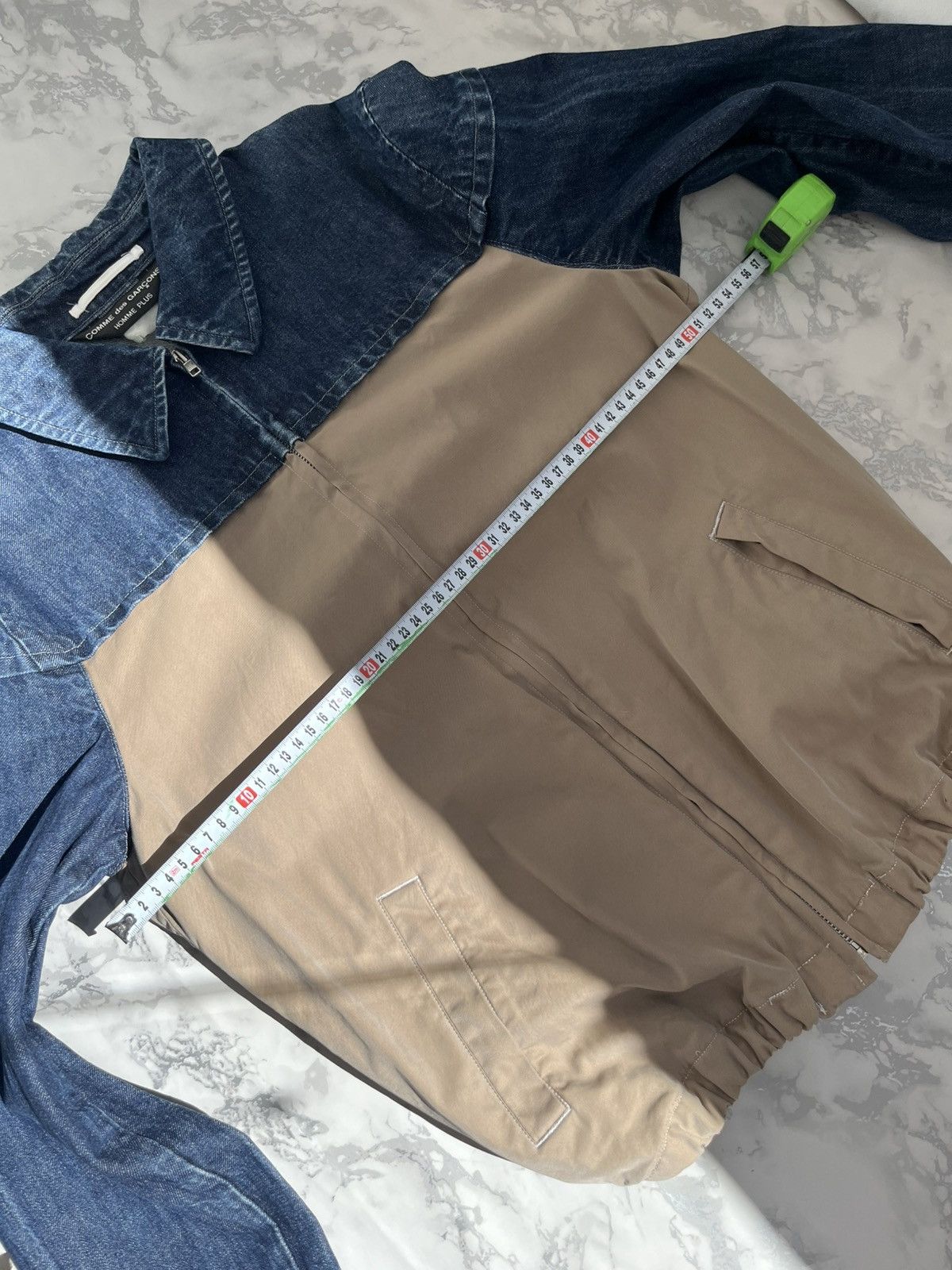 Comme des Garcons × Comme des Garcons Homme Plus × Vintage Denim zip Jacket Comme des Garçons Size US M / EU 48-50 / 2 - 13 Thumbnail