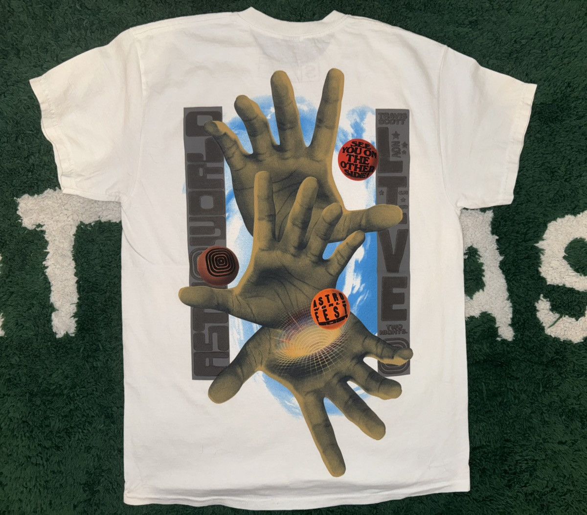 Travis Scott Travis Scott Utopia Shirt Sleeve Sz.S Size US S / EU 44-46 / 1 - 1 Thumbnail