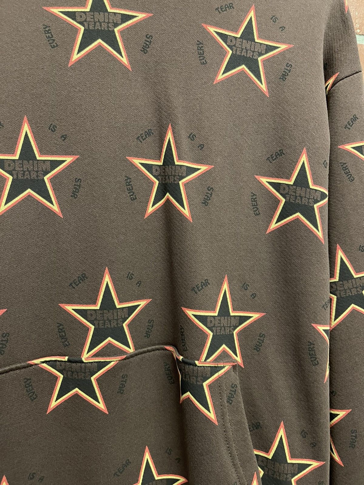 DENIM TEARS Denim Tears Brown “Every Tears a Star” Size L Size US L / EU 52-54 / 3 - 4 Thumbnail