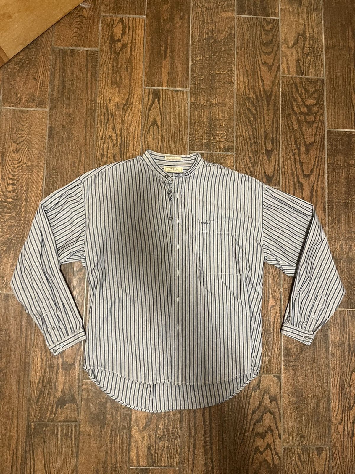 Guess Vintage Guess Dress Shirt Size US XL / EU 56 / 4 - 1 Thumbnail