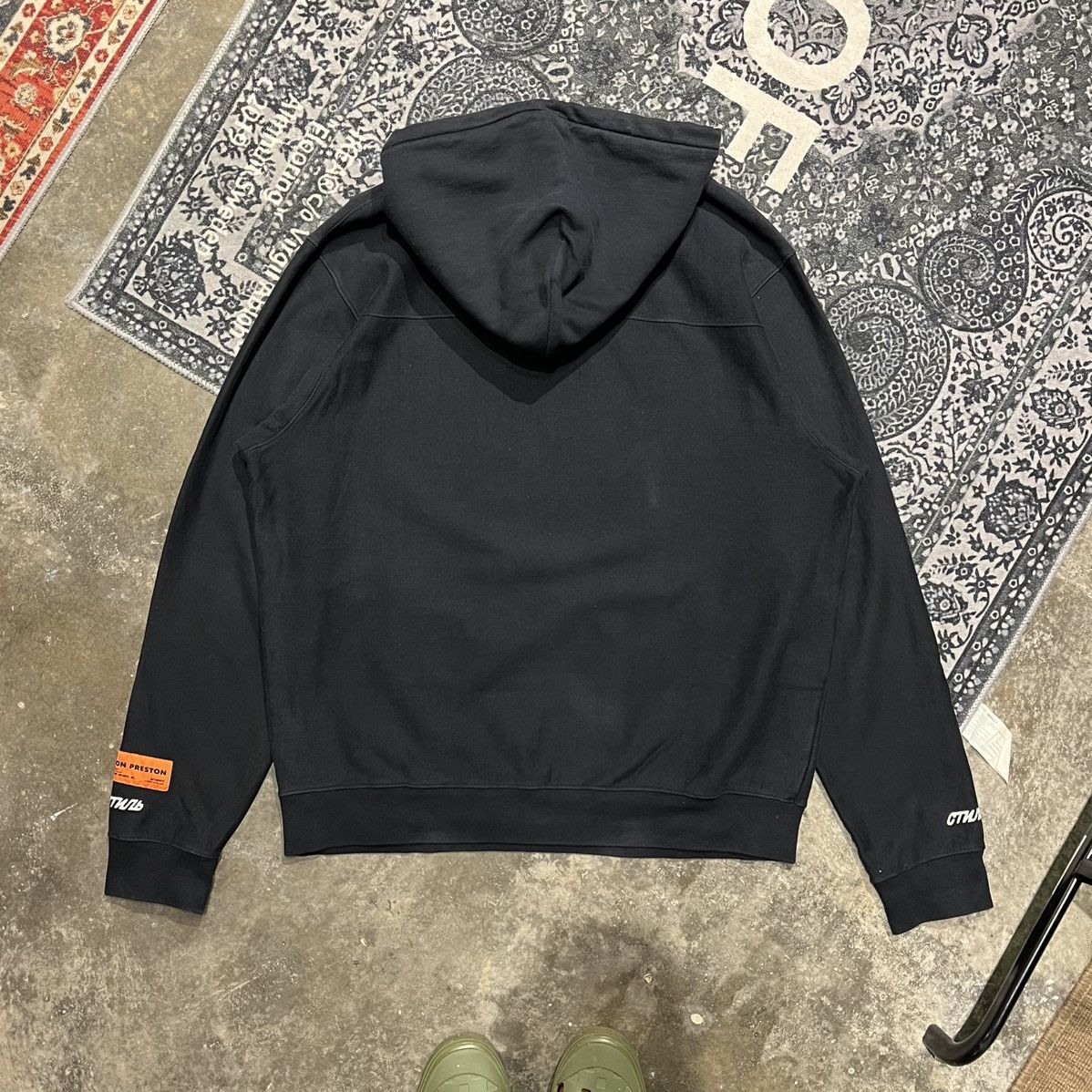 Heron Preston Heron Preston Black Style Basic Hoodie Size US S / EU 44-46 / 1 - 9 Thumbnail