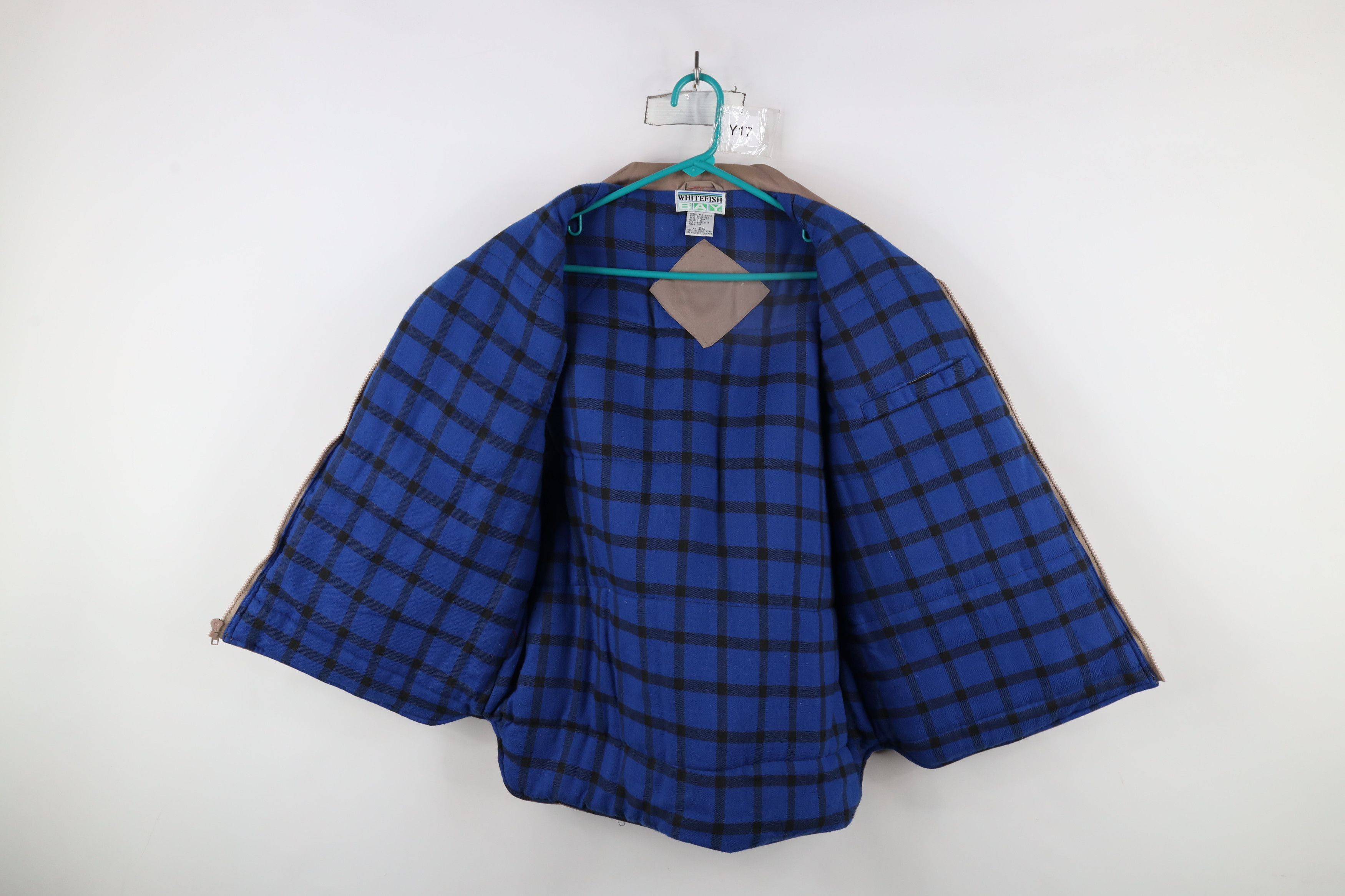 Vintage Vintage 90s Streetwear Flannel Lined Puffer Vest Jacket Size US L / EU 52-54 / 3 - 9 Thumbnail