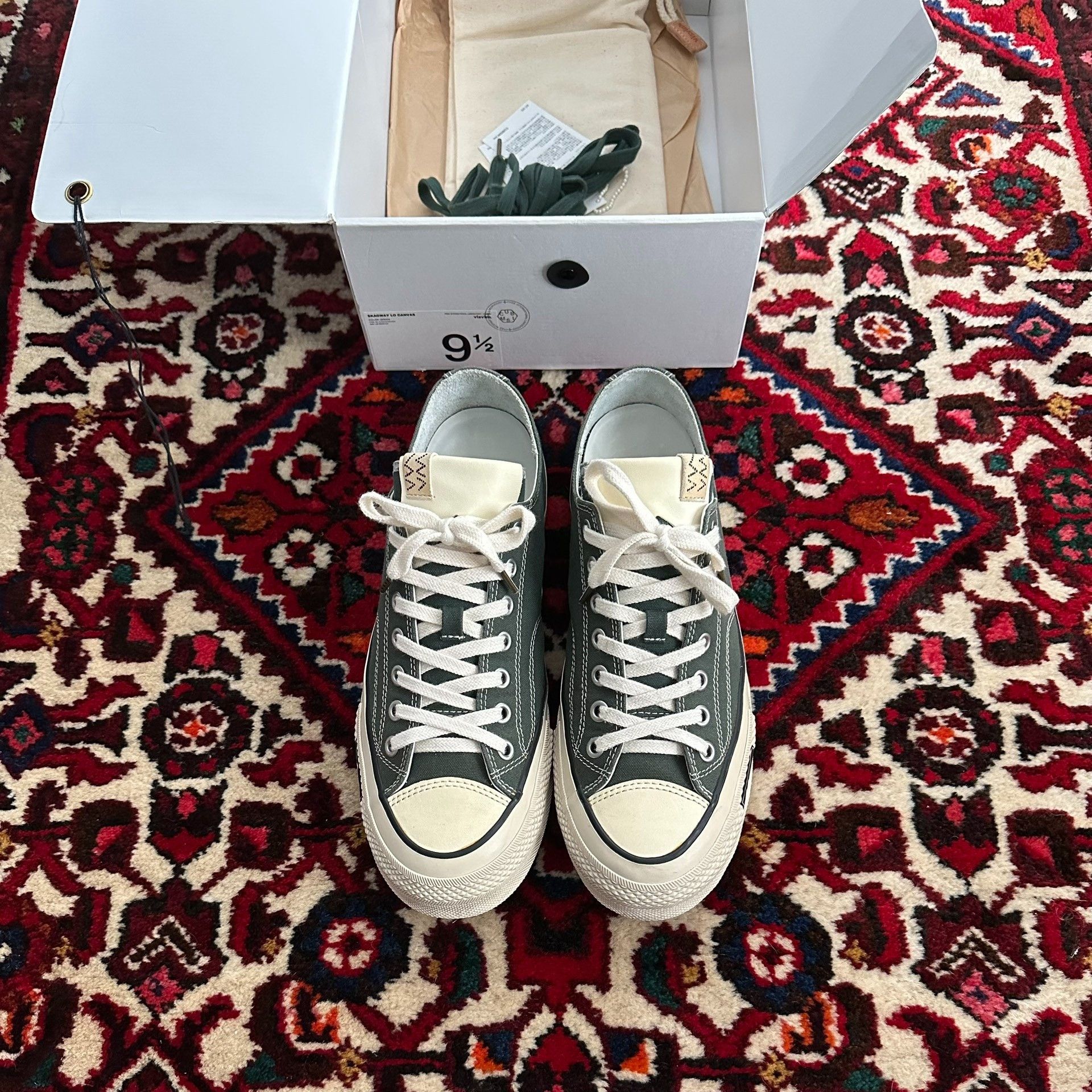 Visvim Visvim 23AW Skagway Low Canvas Shoes Size US 9.5 / EU 42-43 - 1 Thumbnail