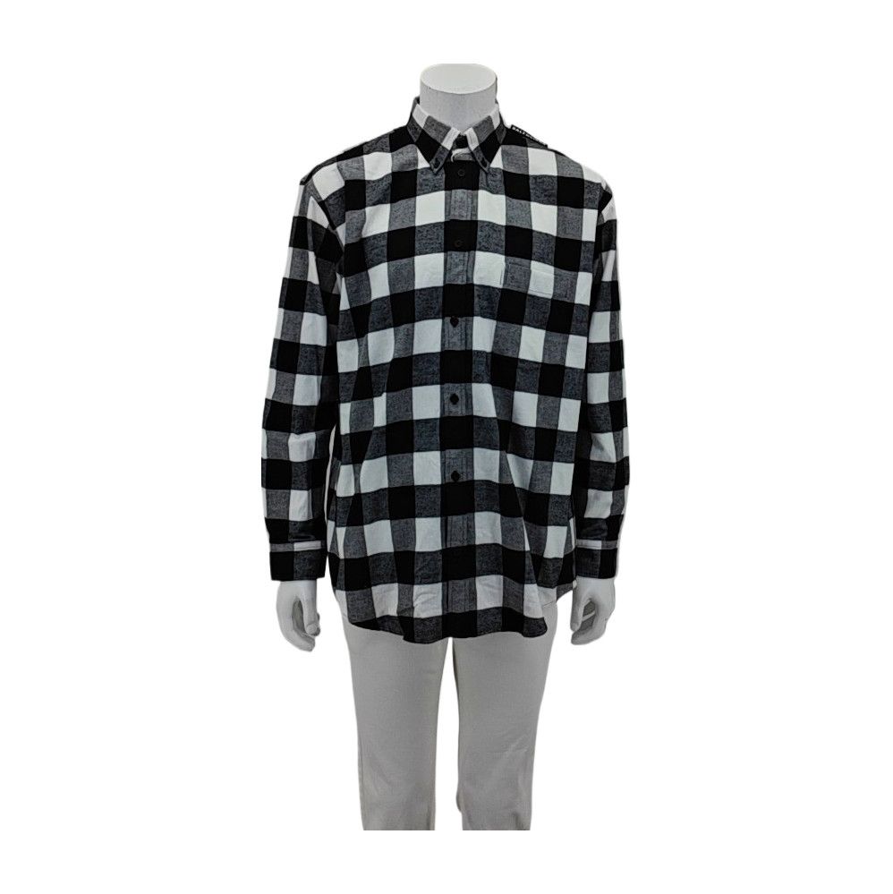 Balenciaga Balenciaga Checkered Shirt Size S Size US S / EU 44-46 / 1 - 1 Thumbnail