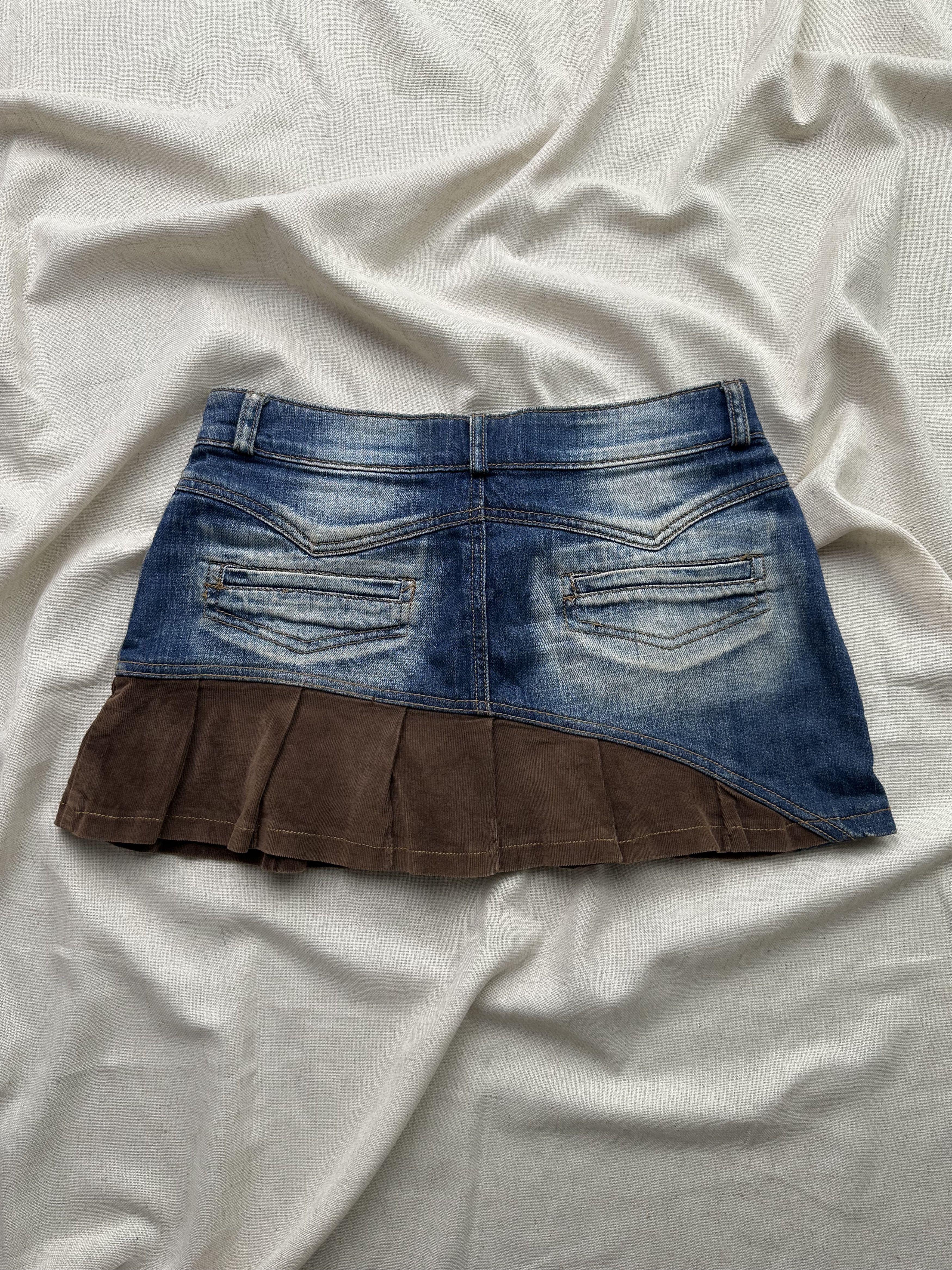 Japanese Brand Vintage Flared Mini Skirt Size 26" / US 2 / IT 38 - 5 Thumbnail