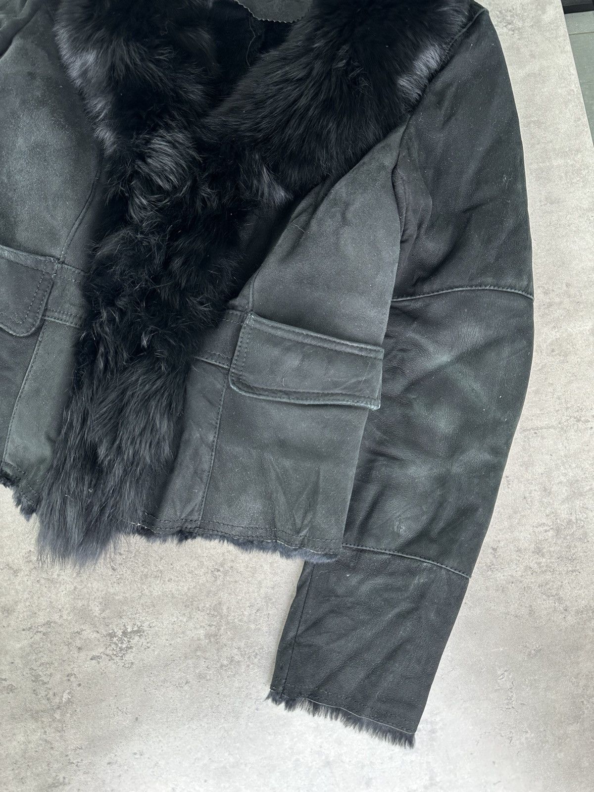 Japanese Brand Vintage Sheepskin Jacket With Fur Size S / US 4 / IT 40 - 4 Thumbnail