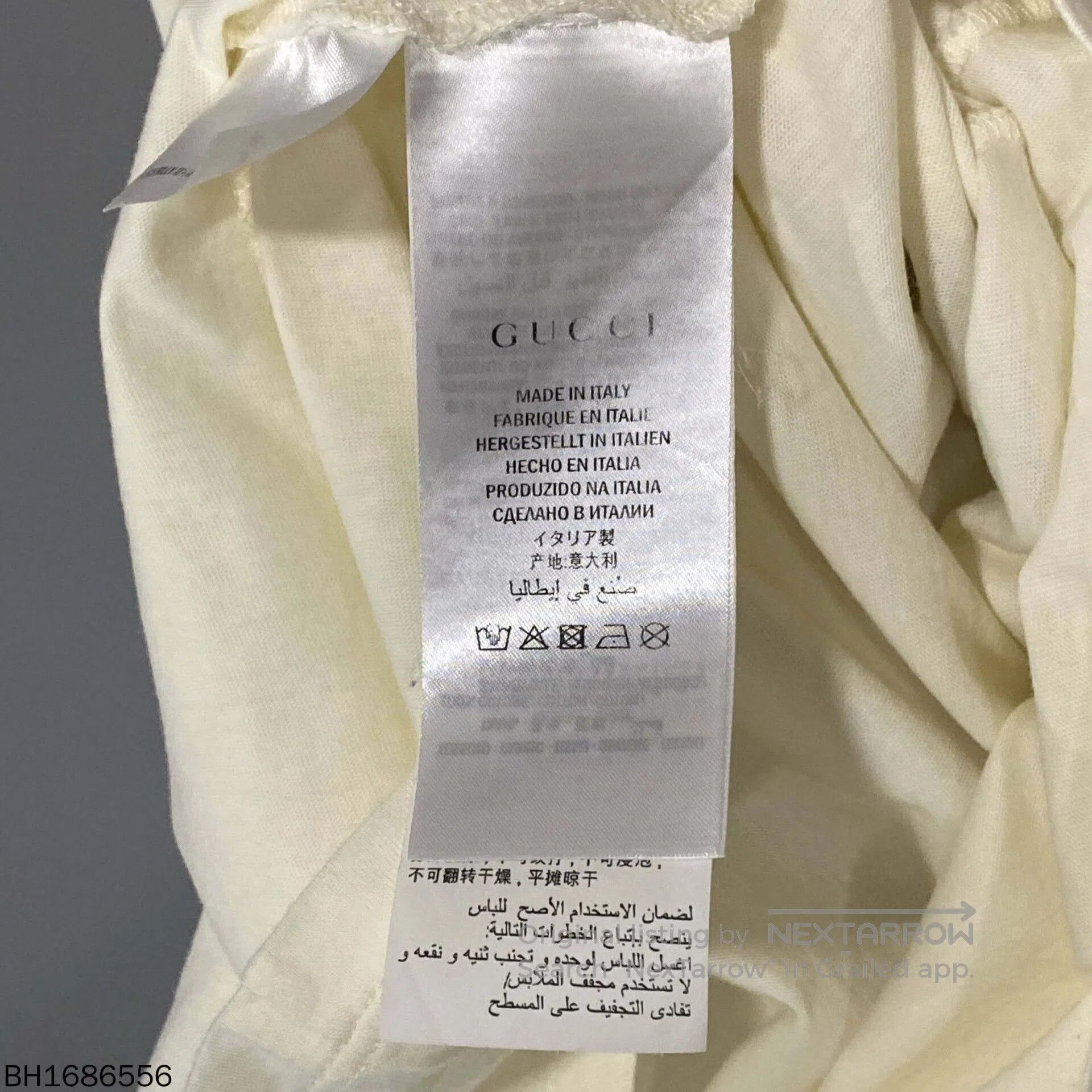 Gucci gucci logo short sleeve t-shirt. Size US XS / EU 42 / 0 - 6 Thumbnail