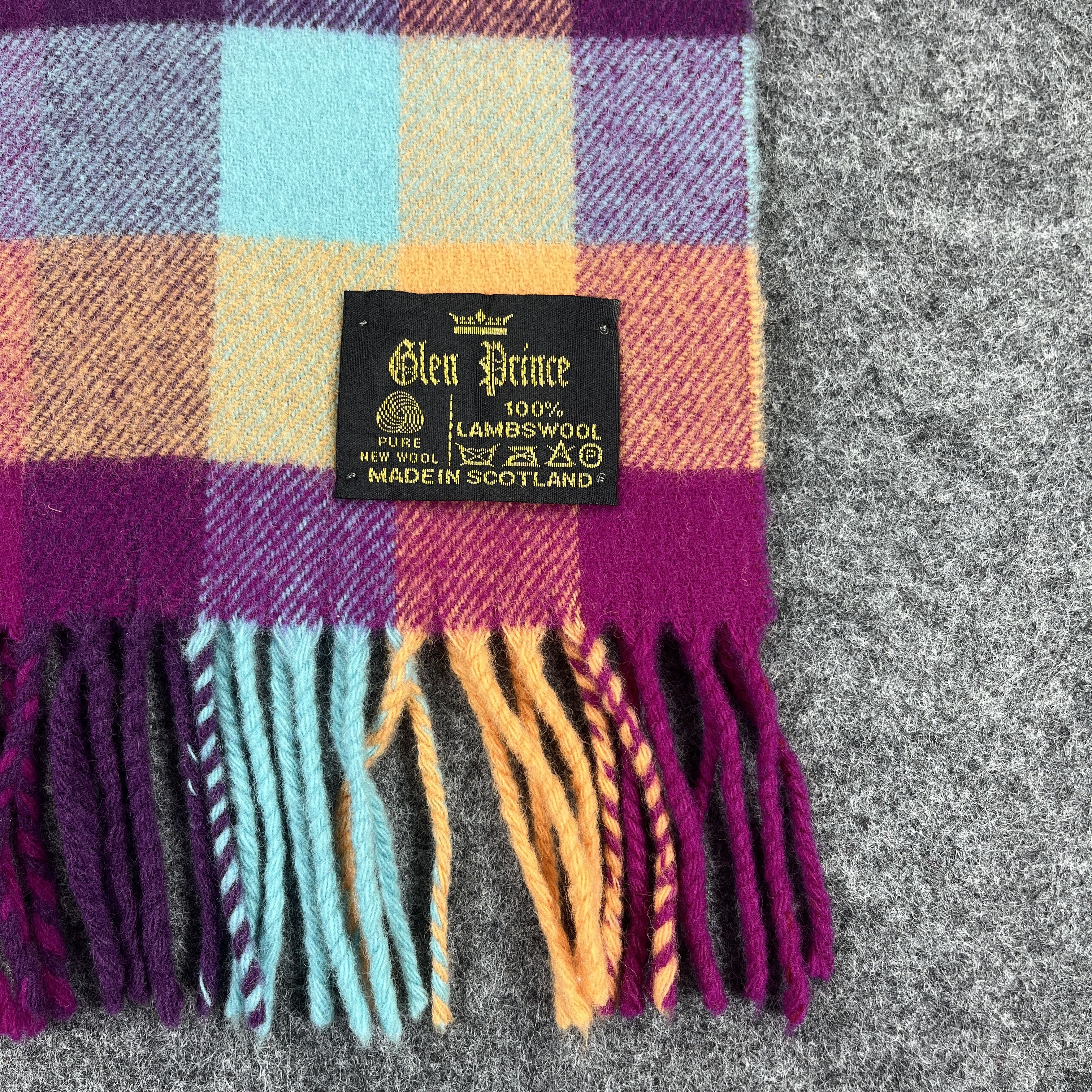 Vintage Glen Prince Scarf / Muffler / Neckwear T959 Size ONE SIZE - 5 Thumbnail