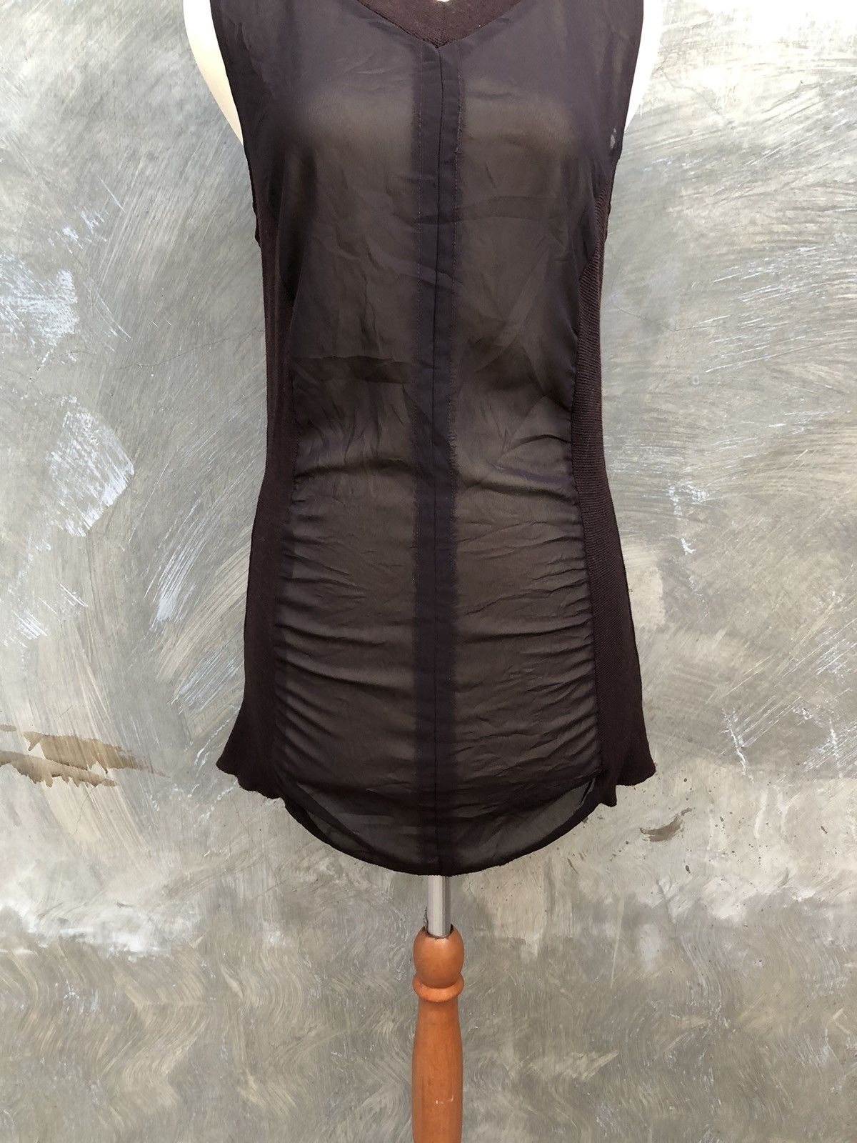 Issey Miyake × Zucca Issey Miyake Zucca Sleeveless Mesh Cardigan Size M / US 6-8 / IT 42-44 - 3 Thumbnail