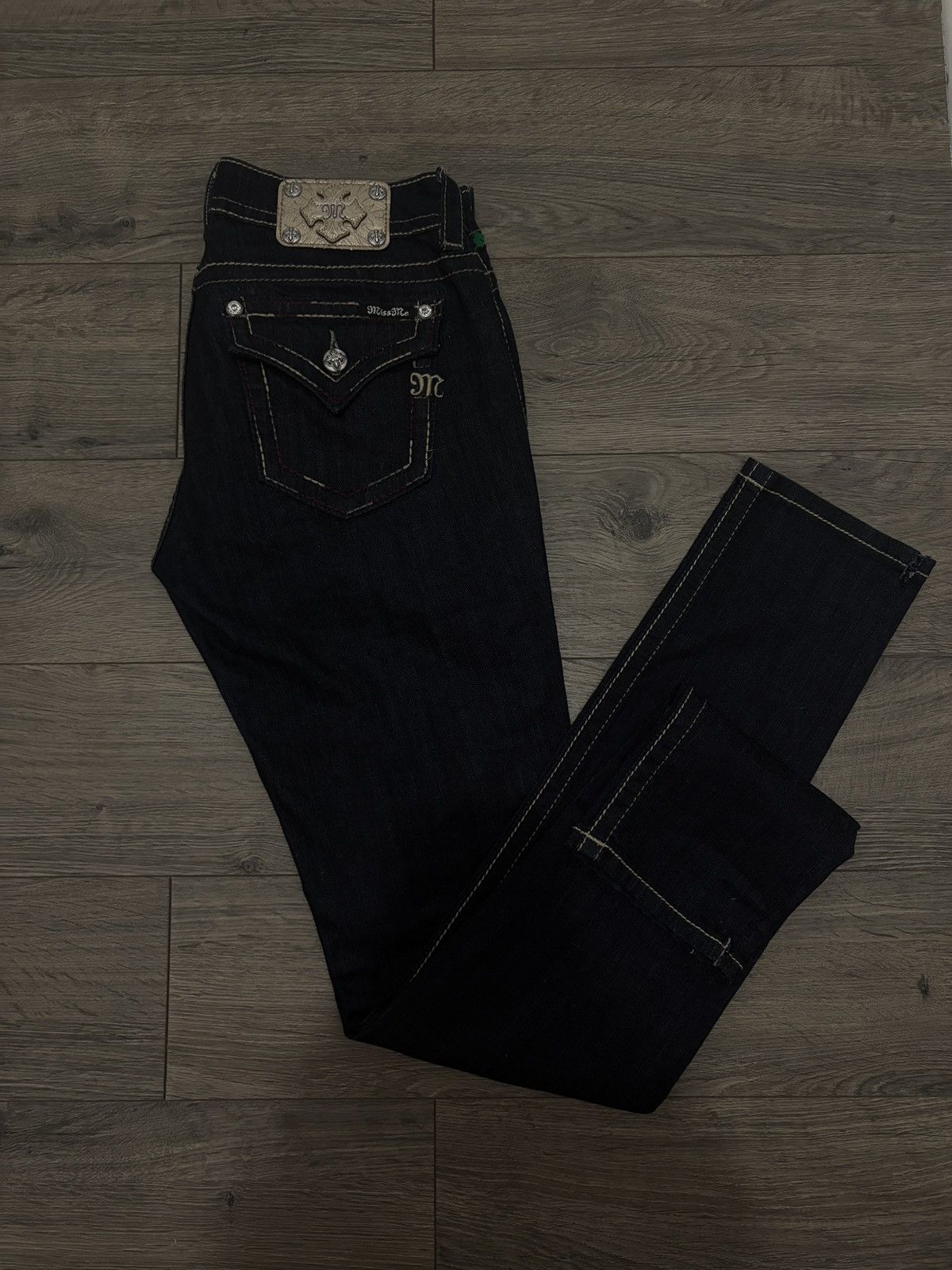 Miss Me Miss me jeans dark wash Size 29" - 3 Thumbnail