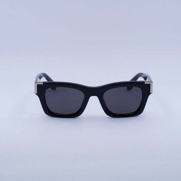 Palm Angels Palm Angels PERI101 WESTPORT 1007 Sunglasses Black Cat Eye Size ONE SIZE - 3 Thumbnail