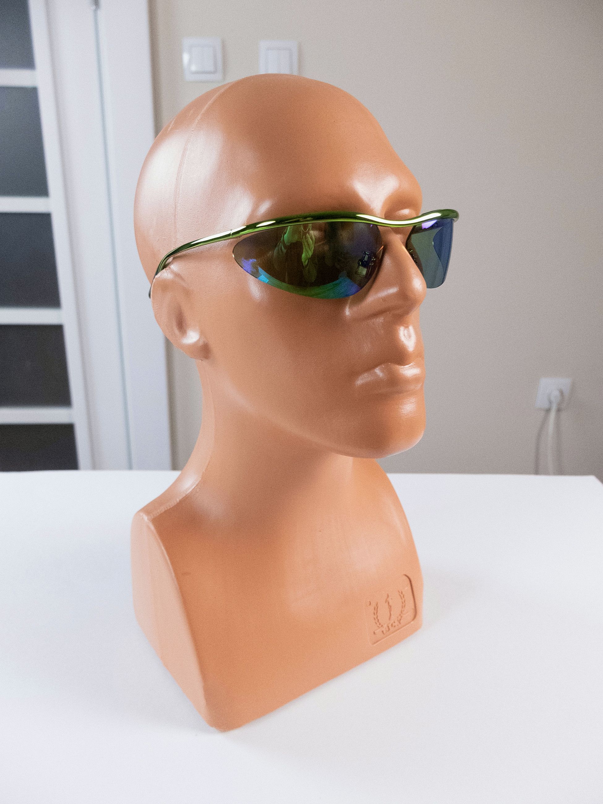 Bottega Veneta BOTTEGA VENETA green Shield mirrored sunglasses BV1174S q Size ONE SIZE - 4 Thumbnail