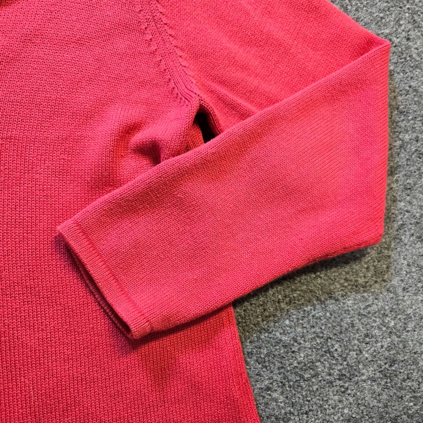J. Jill J Jill Sweater Cardigan Women's Medium Pink Silk Blend Knit 90s Capsule Vintage Style Cardigan Mens Womens Girls Boys Size M / US 6-8 / IT 42-44 - 4 Thumbnail