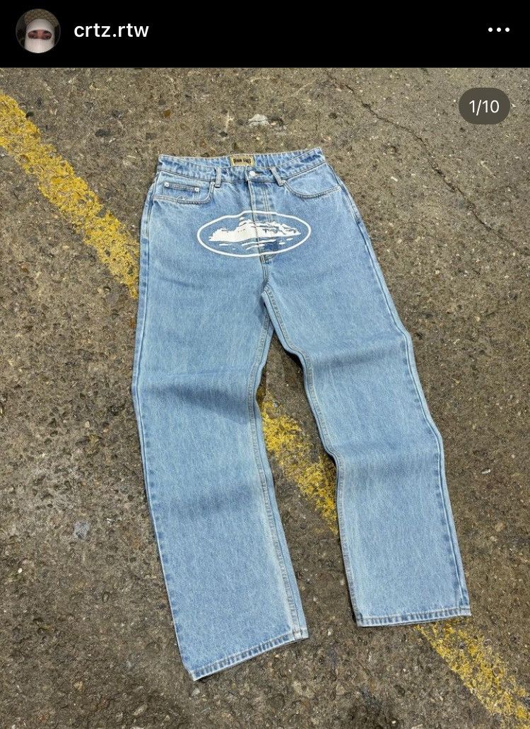 Corteiz Denim Jeans | Grailed