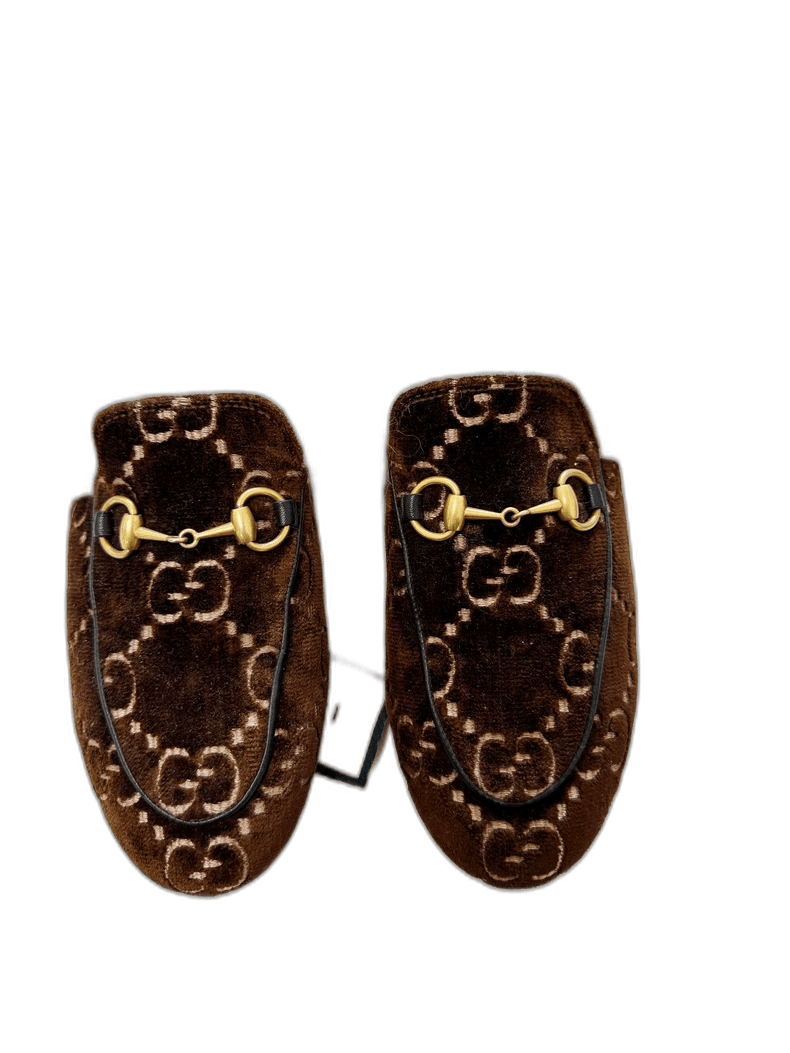 Gucci Gucci Brown Fur Slippers Size 35-2505 Size US 4.5 / IT 34.5 - 1 Thumbnail