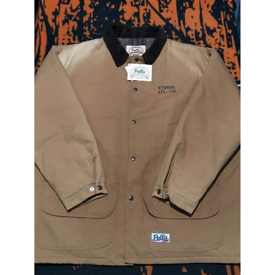 Vintage VTG NWT Jacket 3XL Men, Corduroy Collar Pella - Made in USA Size US XXL / EU 58 / 5 - 6 Thumbnail