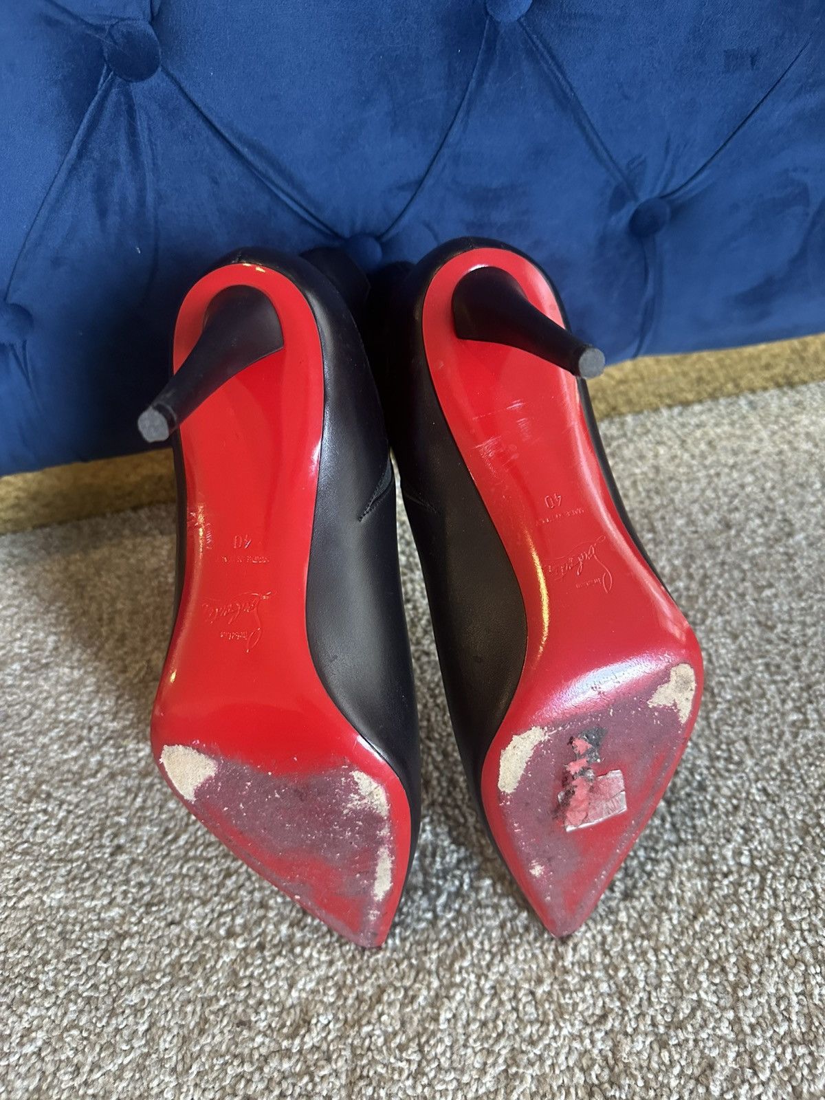 Christian Louboutin Christian Louboutin booties Size US 10 / IT 40 - 4 Thumbnail