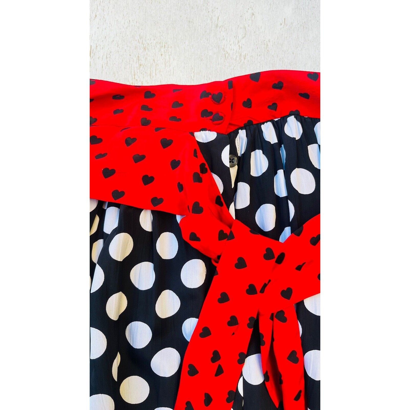 Diesel Diesel Women's 0-MARCIL Skirt Hearts & Polka Dots Print Pock Size 25" / US 0 / IT 36 - 12 Thumbnail