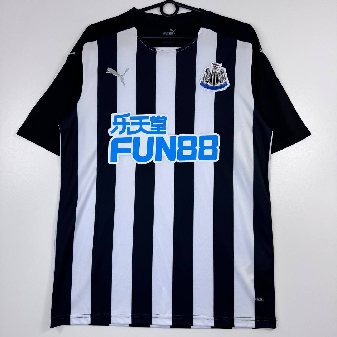 Puma Newcastle United Home Shirt Puma Jersey Black White Size L Size US L / EU 52-54 / 3 - 1 Thumbnail