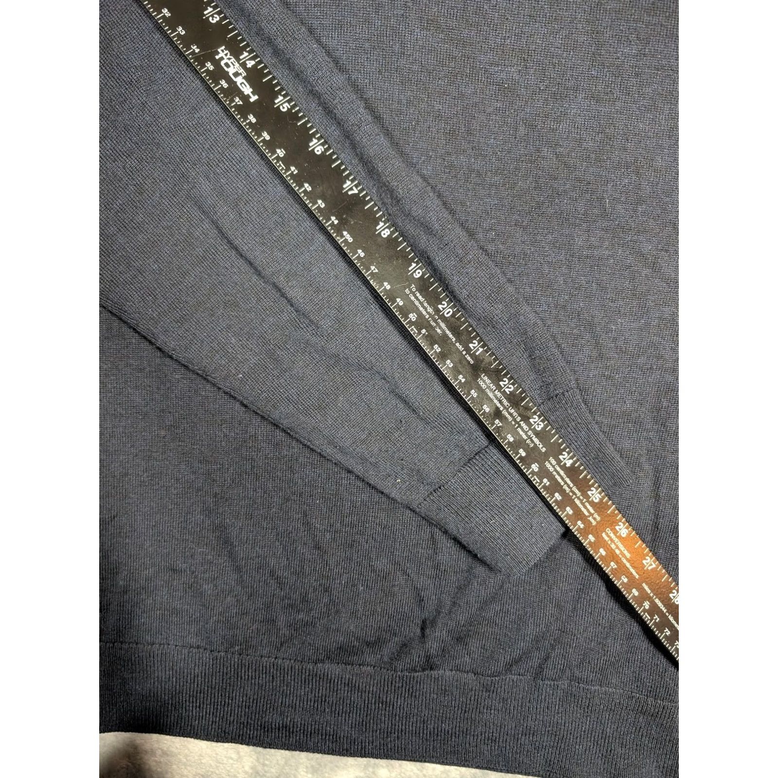 UNTUCKit UNTUCKit Mens Sweater Gray 3XL Merino Wool Quarter Zip Mock Neck Pullover Knit Size US XXL / EU 58 / 5 - 4 Thumbnail
