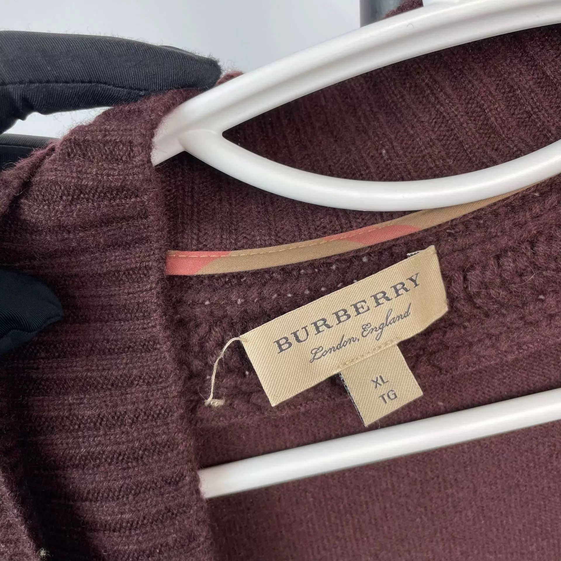 Burberry Burberry 98 New Brown Knit Cardigans Size XL / US 12-14 / IT 48-50 - 7 Thumbnail