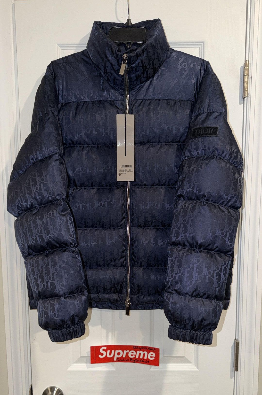 Dior Dior Oblique Down Jacket Size US S / EU 44-46 / 1 - 1 Thumbnail