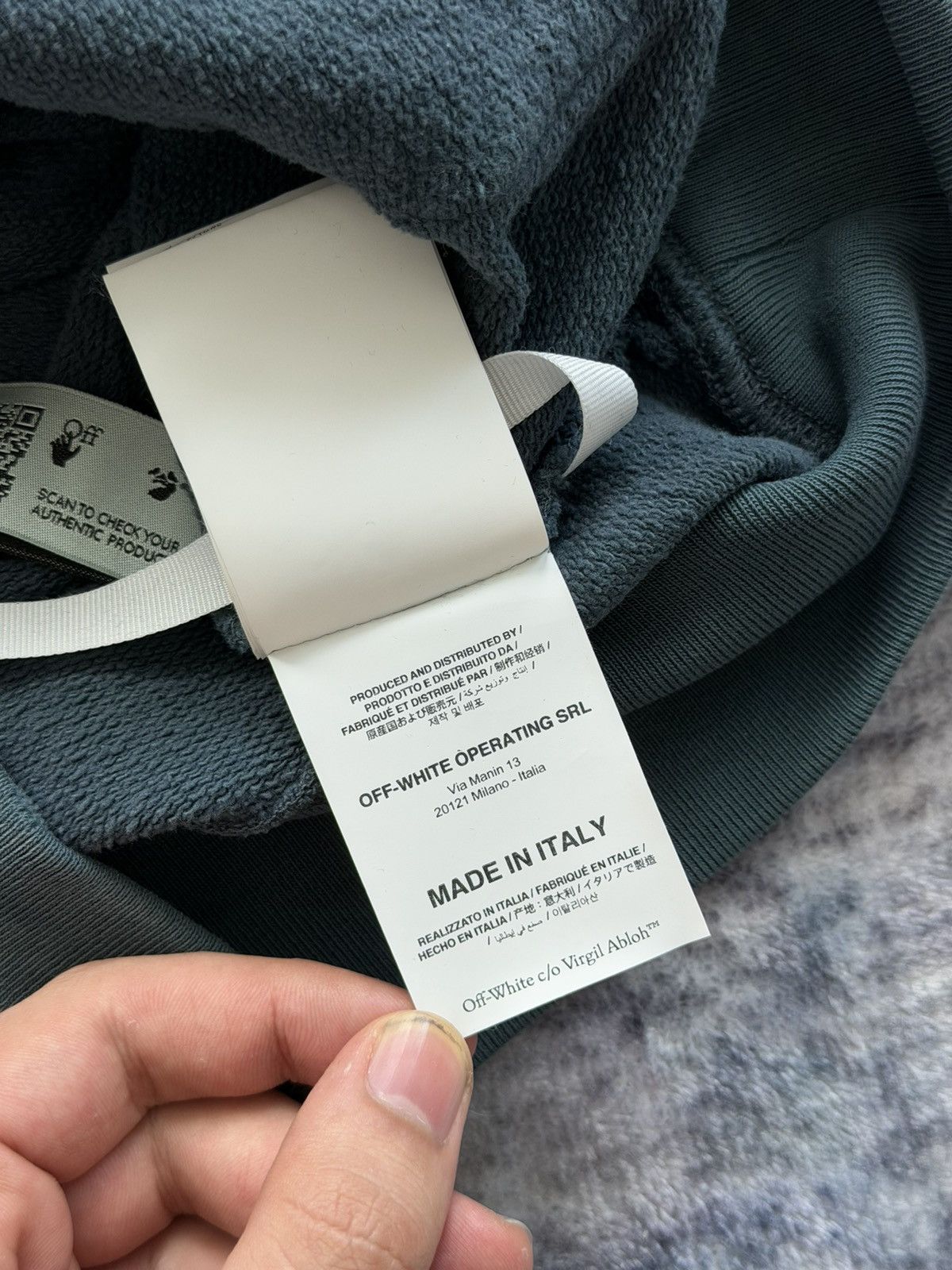 Off-White Off-White Logo Hoodie Size US XS / EU 42 / 0 - 9 Thumbnail