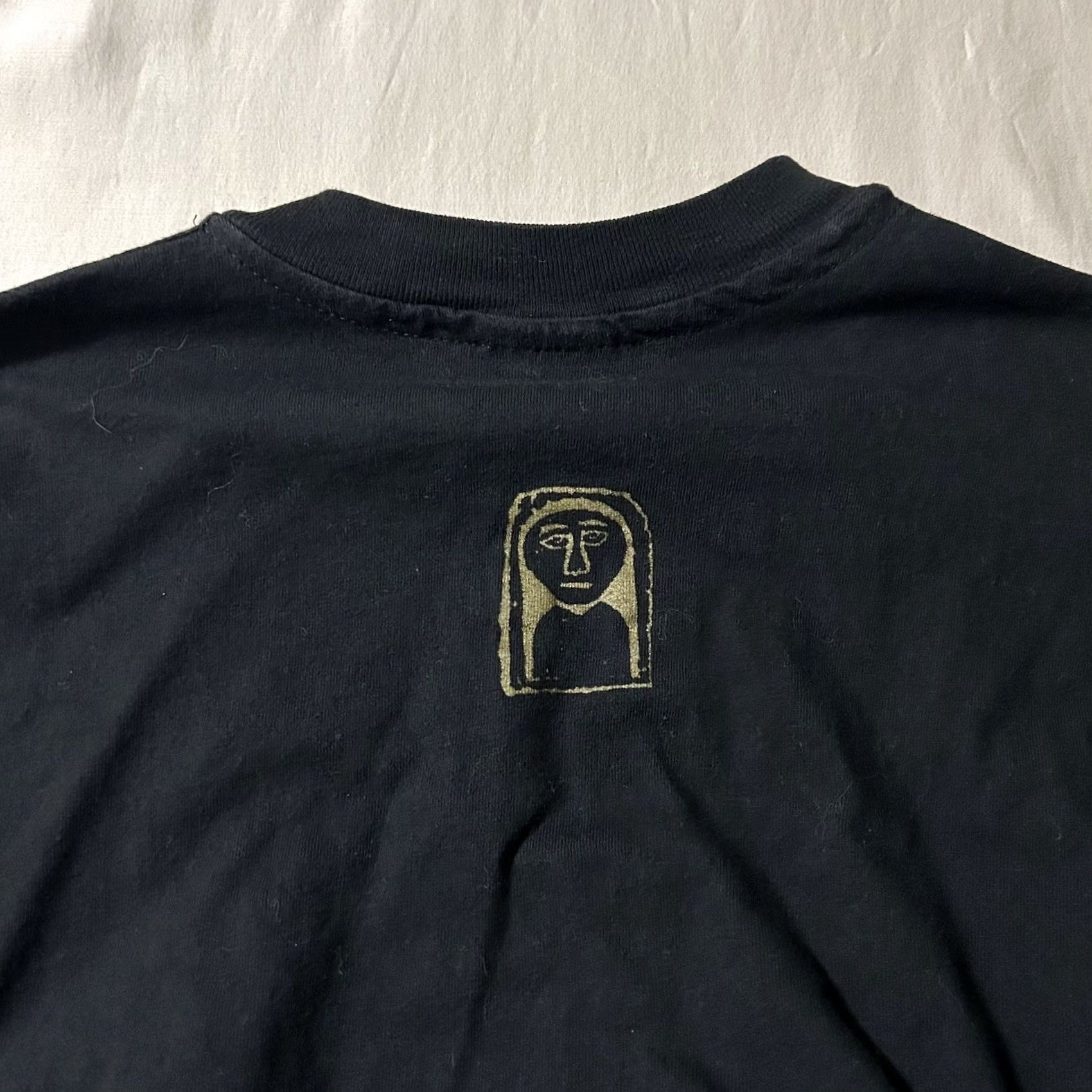 Hanes VINTAGE Hanes Brother Cane Band Shirt L Men Black 90s Shirt Mens Regular Size L Size US L / EU 52-54 / 3 - 3 Thumbnail